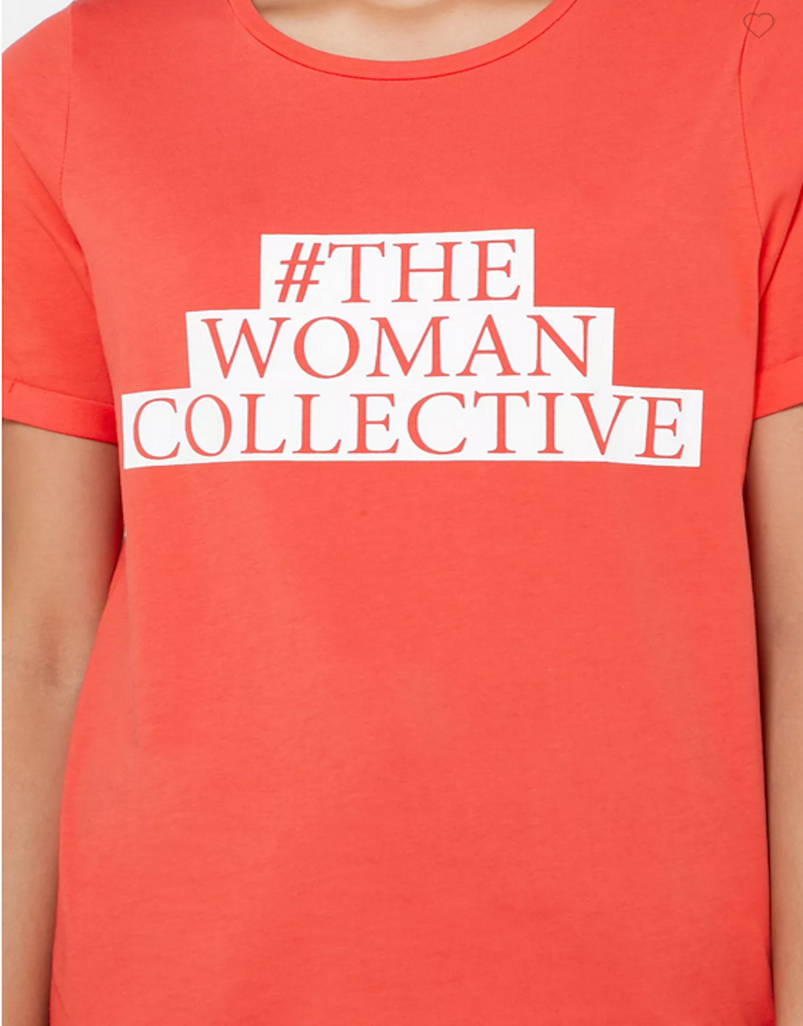 OBJECT THE WOMAN TEE RED (2 Farben)
