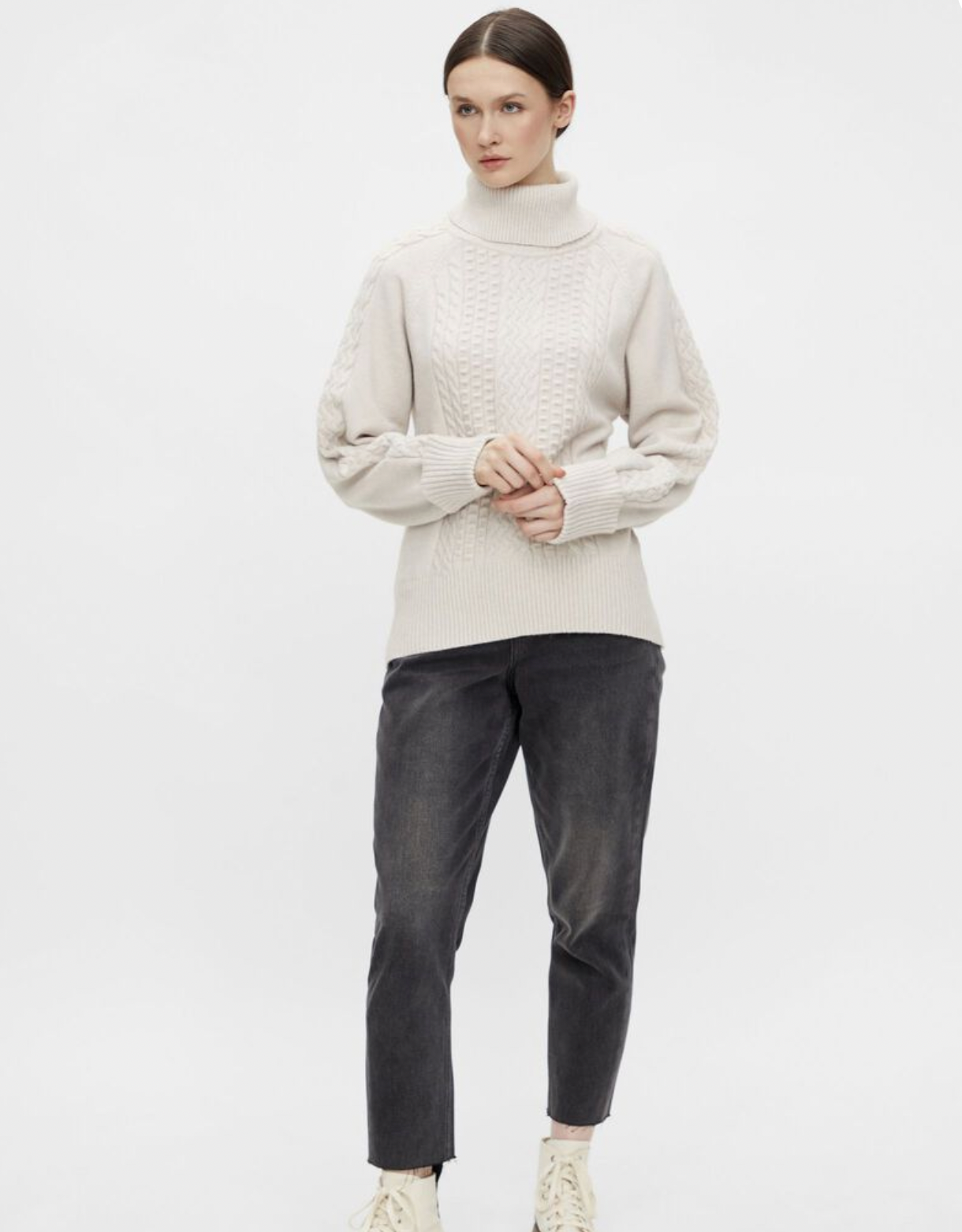OBJECT LOOSE FIT PULLOVER SILVER GREY (1 weitere Farbe)